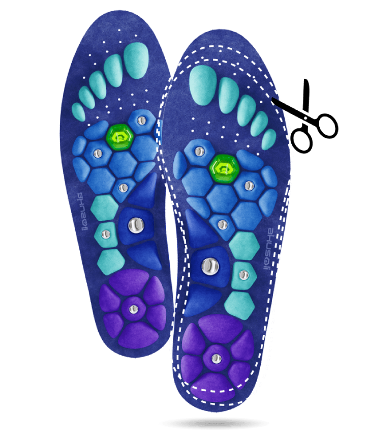 <p>Passe deine Sohle <br/>[highlight] selbst an[/highlight] </p>